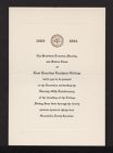 Invitation to Commencement Exercises 1934